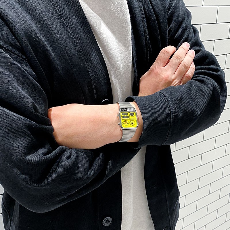 Citizen Ana Digi Temp JG2170-59Y Limited 500 Yellow Record Label Watch