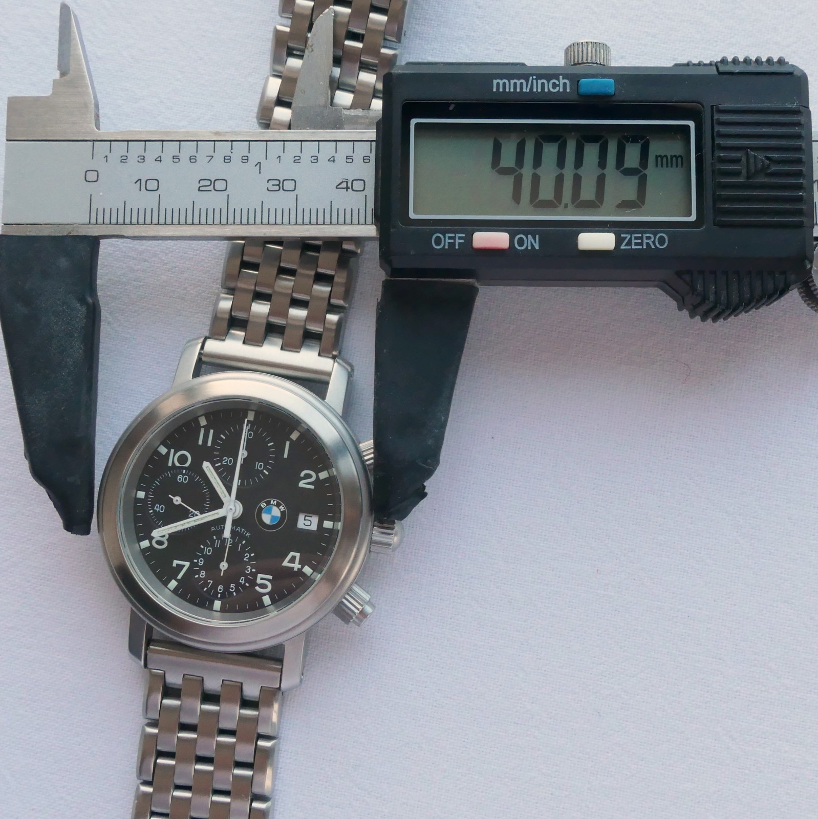 BMW Classic Driver Sport Car Accessory Automatic Valjoux 7750 Chronograph Watch