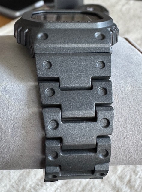 Cerakoted Casio G-Shock Full Metal 5000 Silver GMWBZ5000D-1
