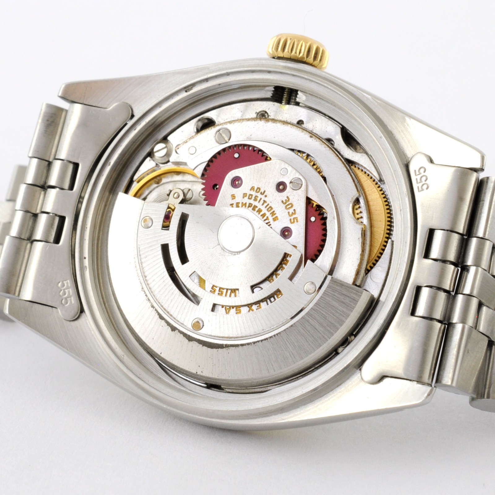 NO TARIFFS ROLEX 16013 OYSTER PERPETUAL DATEJUST LARGE AUTOMATIC COSC BOX PAPERS