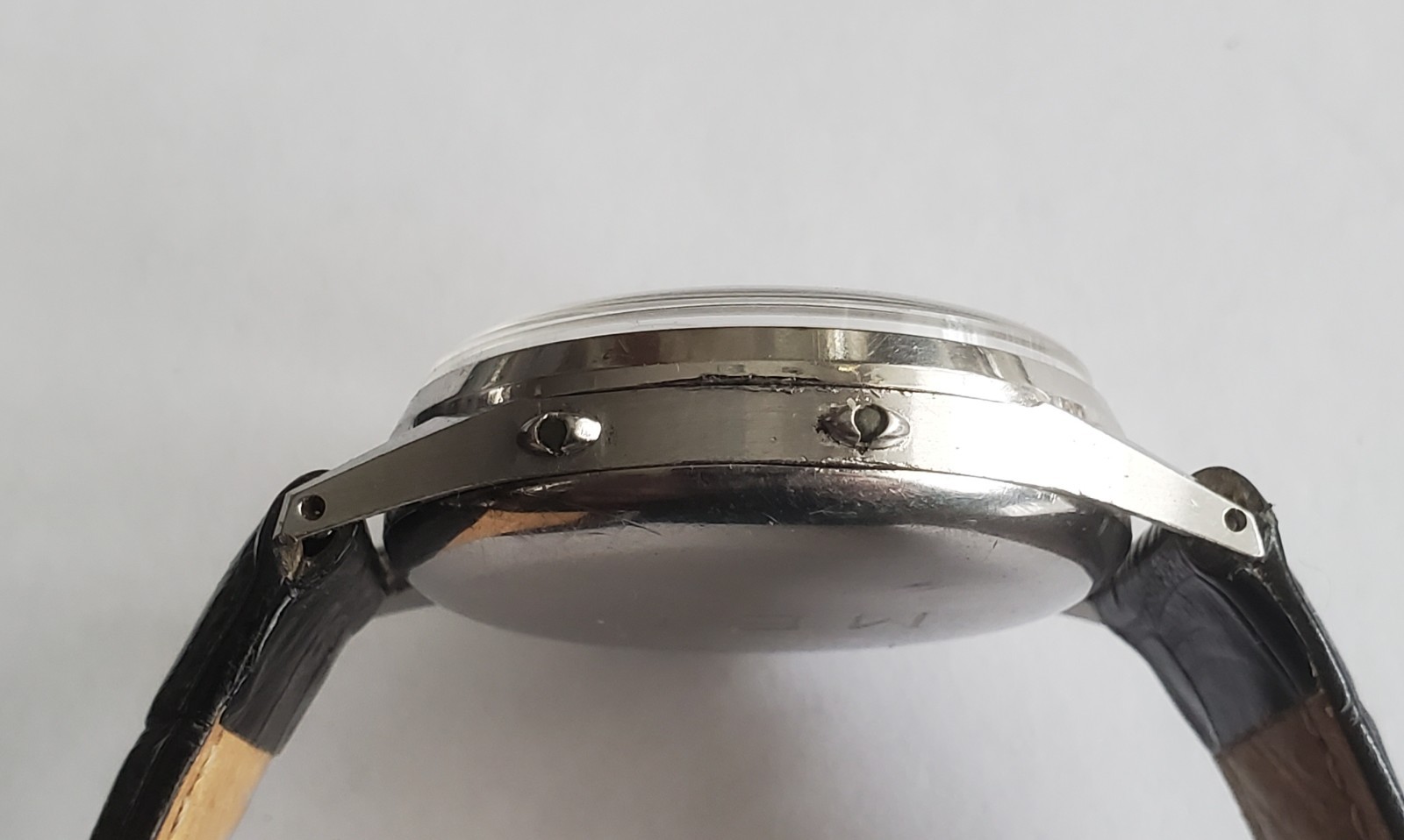 Vintage SS Wittnauer Triple Date Calendar Valjoux 72C Chronograph Man’s Watch