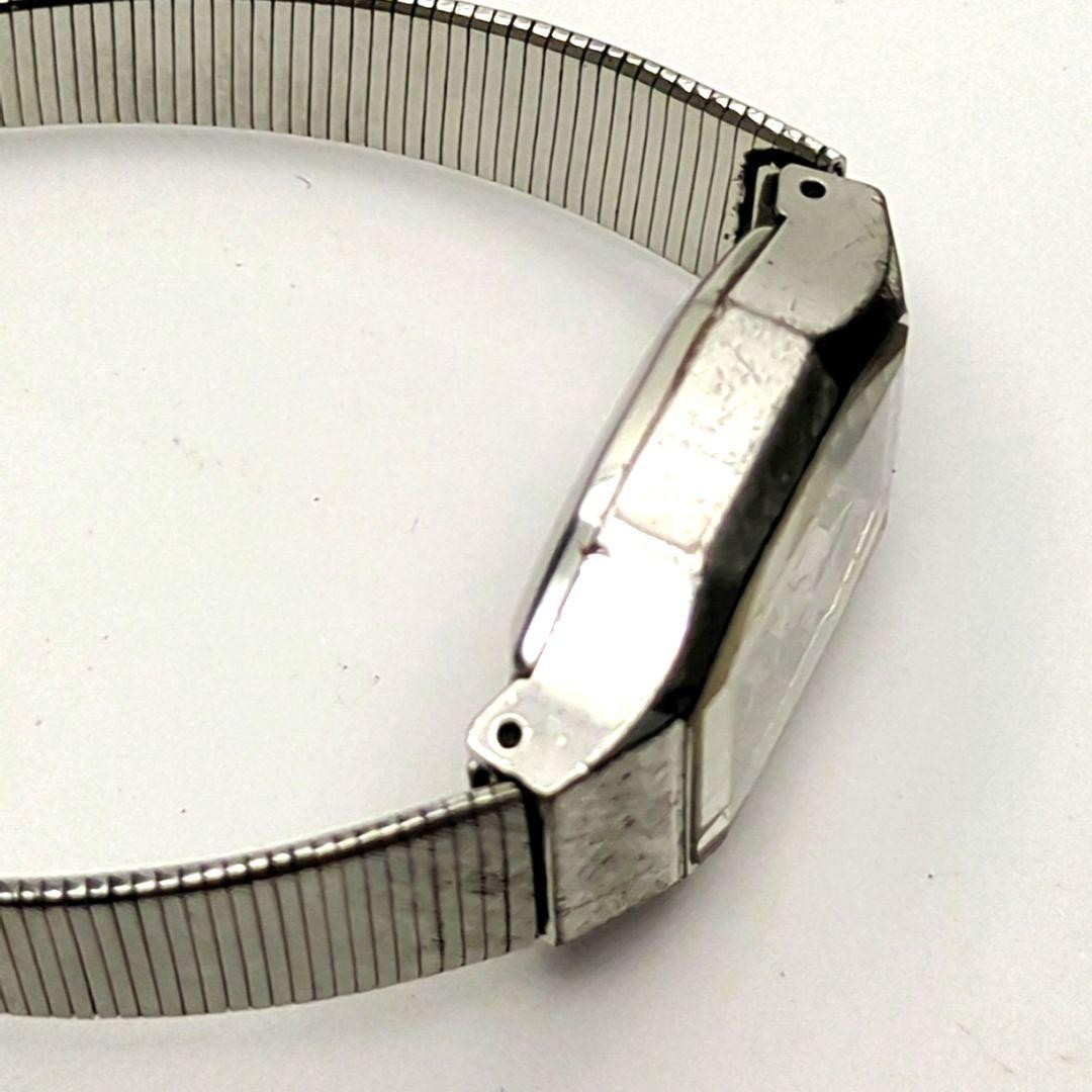 Working condition SEIKO ladies’ manual winding watch, cut glass, octagon sha