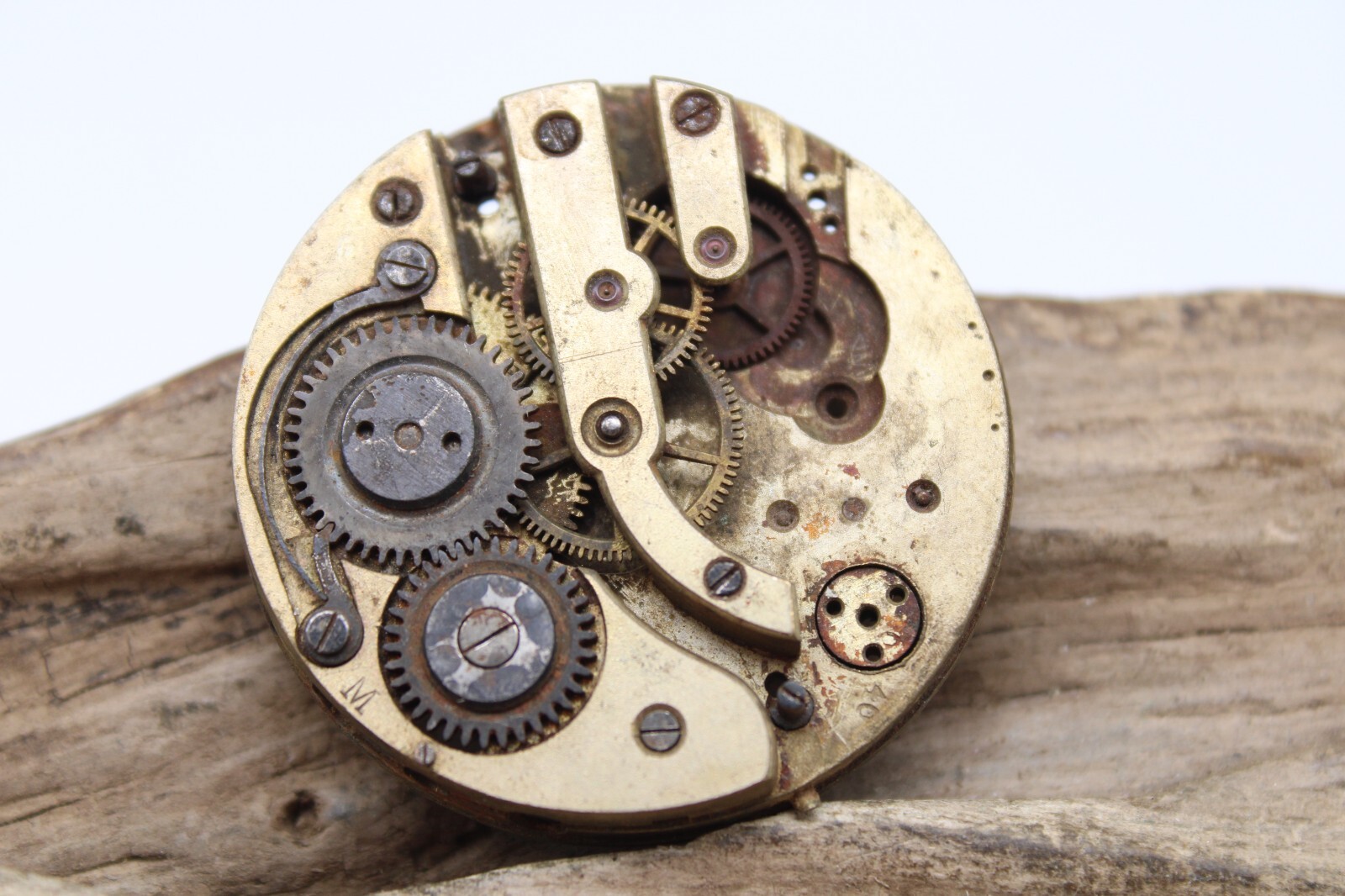 SWISS KEY-WIND POCKET WATCH 328050 MOVEMENT 40.0mm FOR SPARES OR REPAIR (BT2)