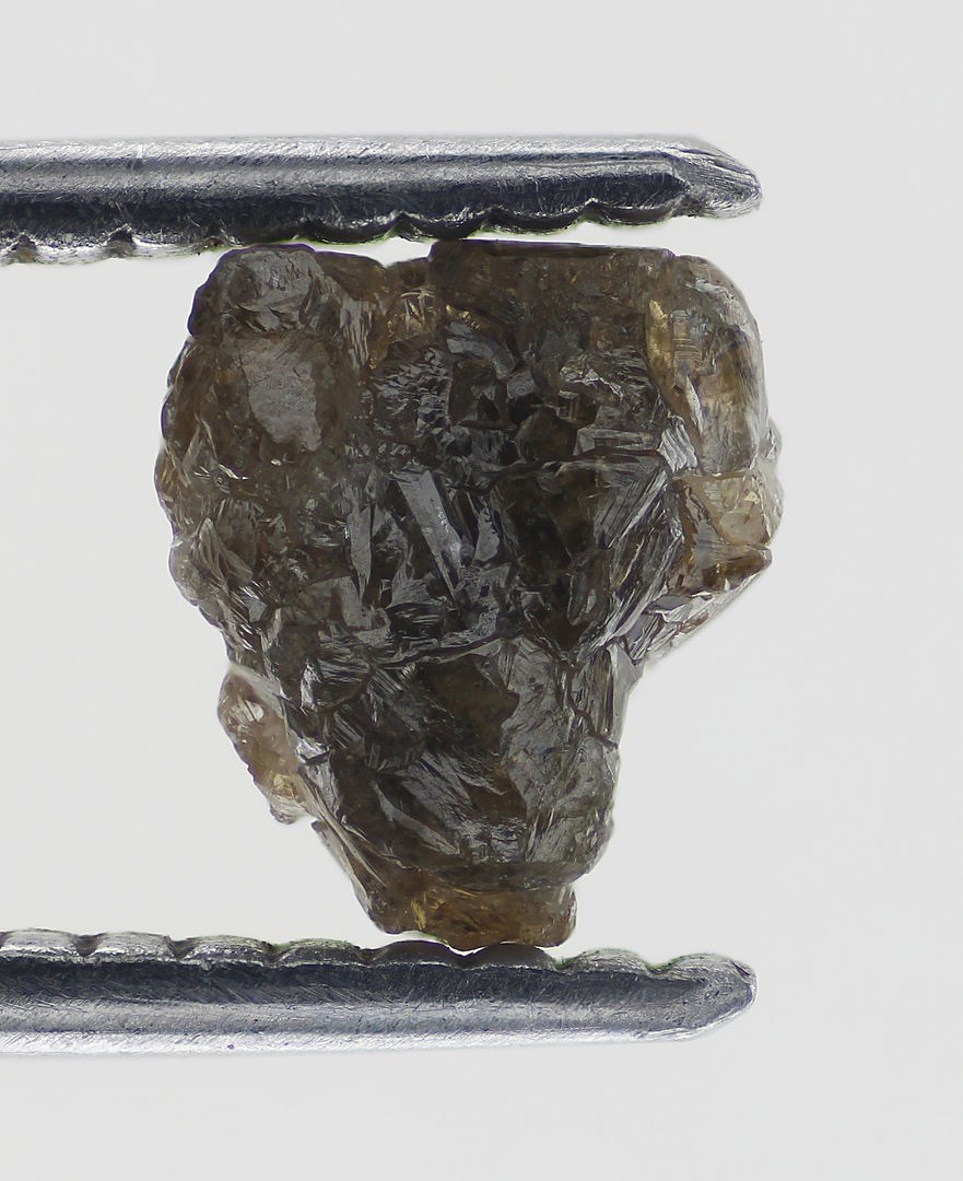 Brownish Fancy Rough Natural Loose 1.45 Carat With 7.21×6.43×4.43MM Diamond