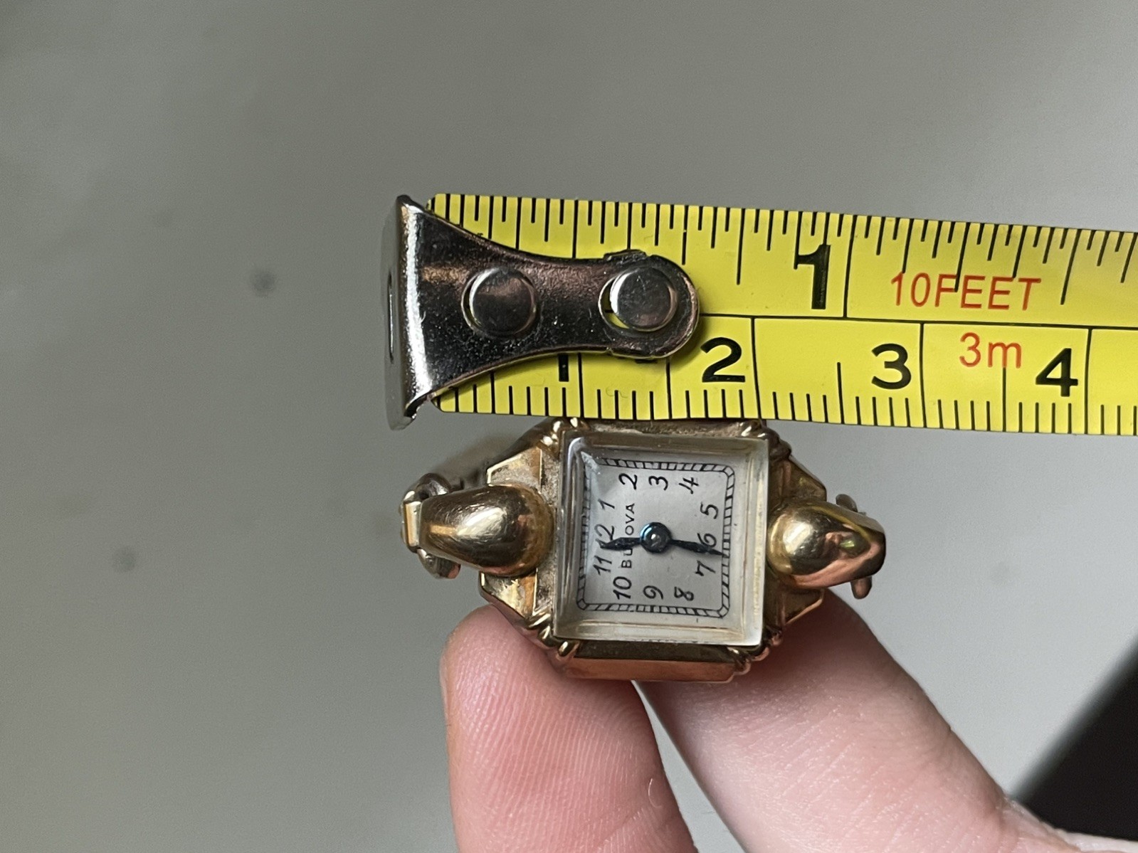1947 Bulova Ladies Watch 21 Jewels 10K Gold Filled 12K GF Band Repair