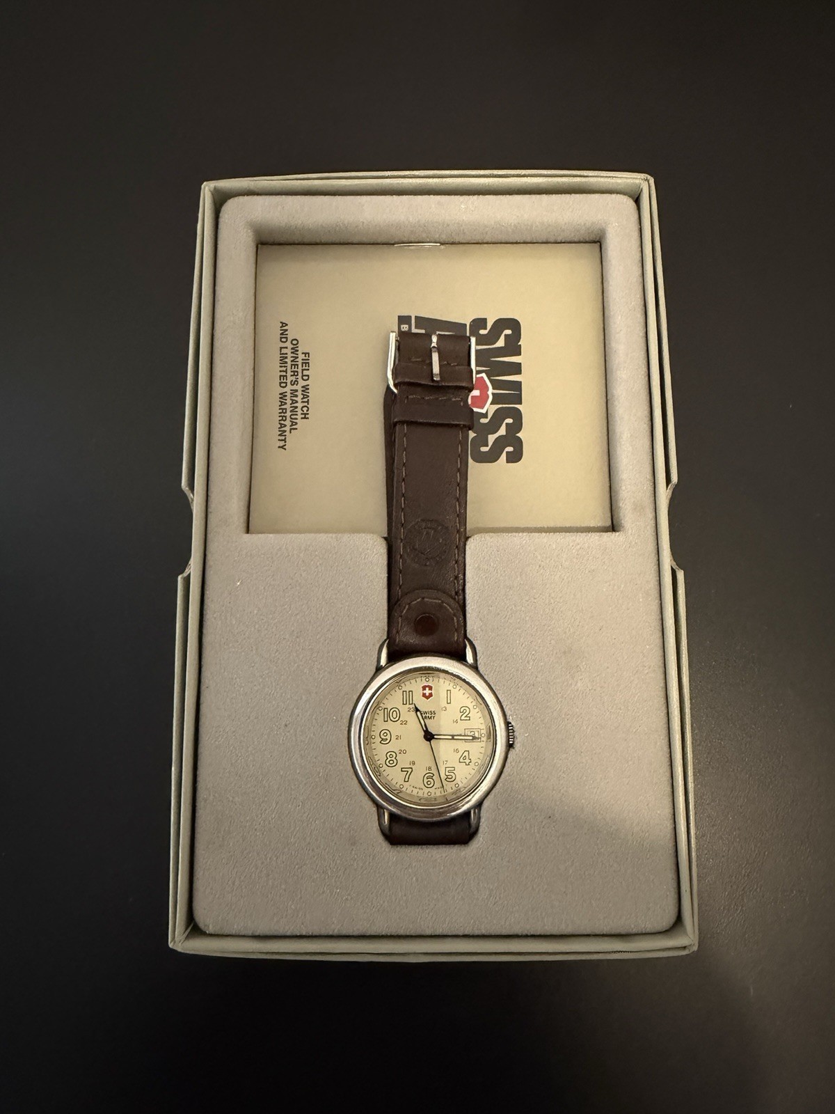 Swiss Army Men’s Cavalry Field Watch Marlboro Country Store – Comes With Box