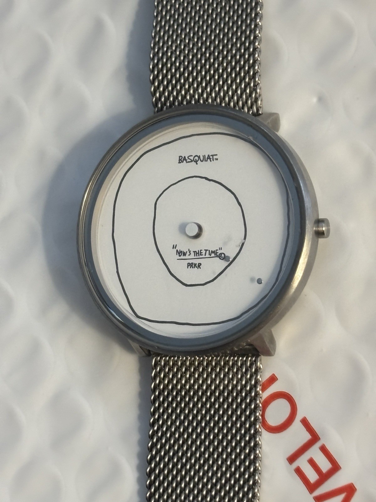 Skagen Gitte Jean-Michel Basquiat Special Edition watch