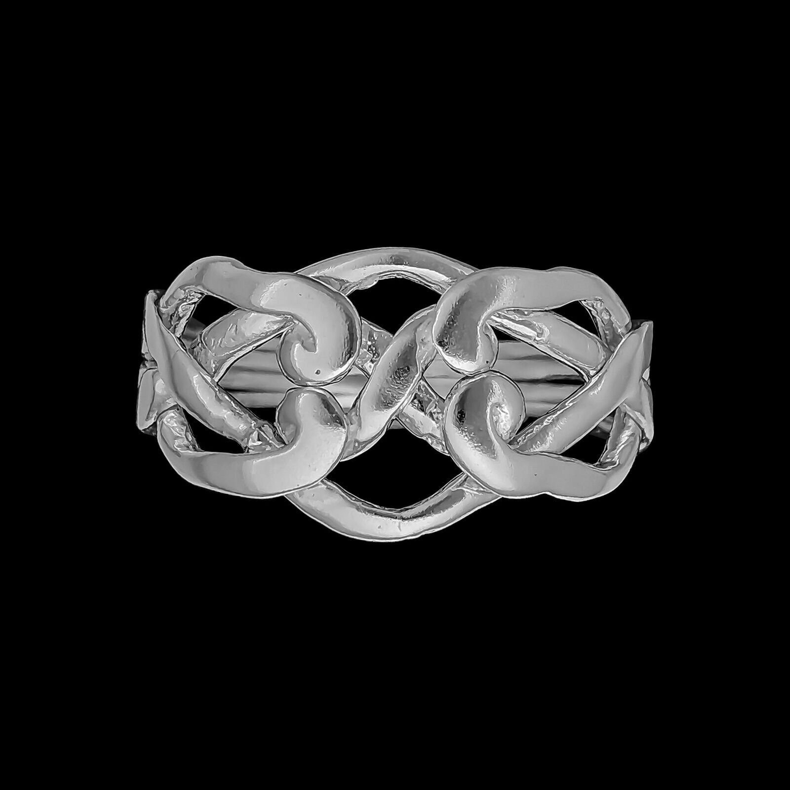 4 piece Sterling Silver Puzzle Ring