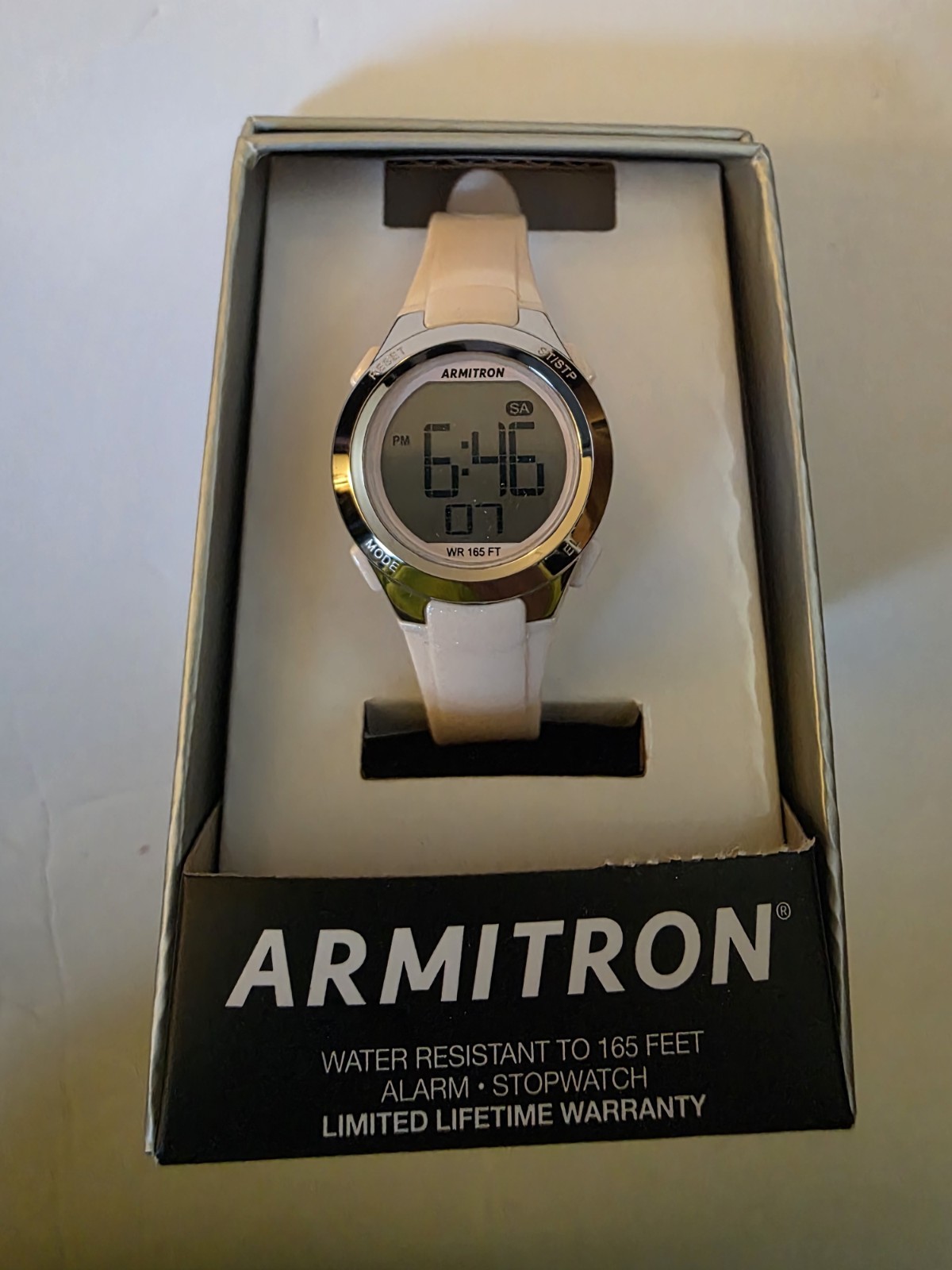 Armitron Sport Watch Unisex Adult Water Resistance 165 Ft Pink Band 45/7042 NEW
