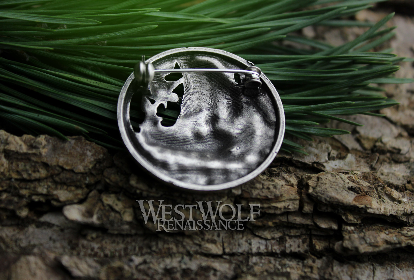 Viking Raiders Brooch – Norse Pin — Drakkar/Longboat/Ship/Shields/Dragon/Steel