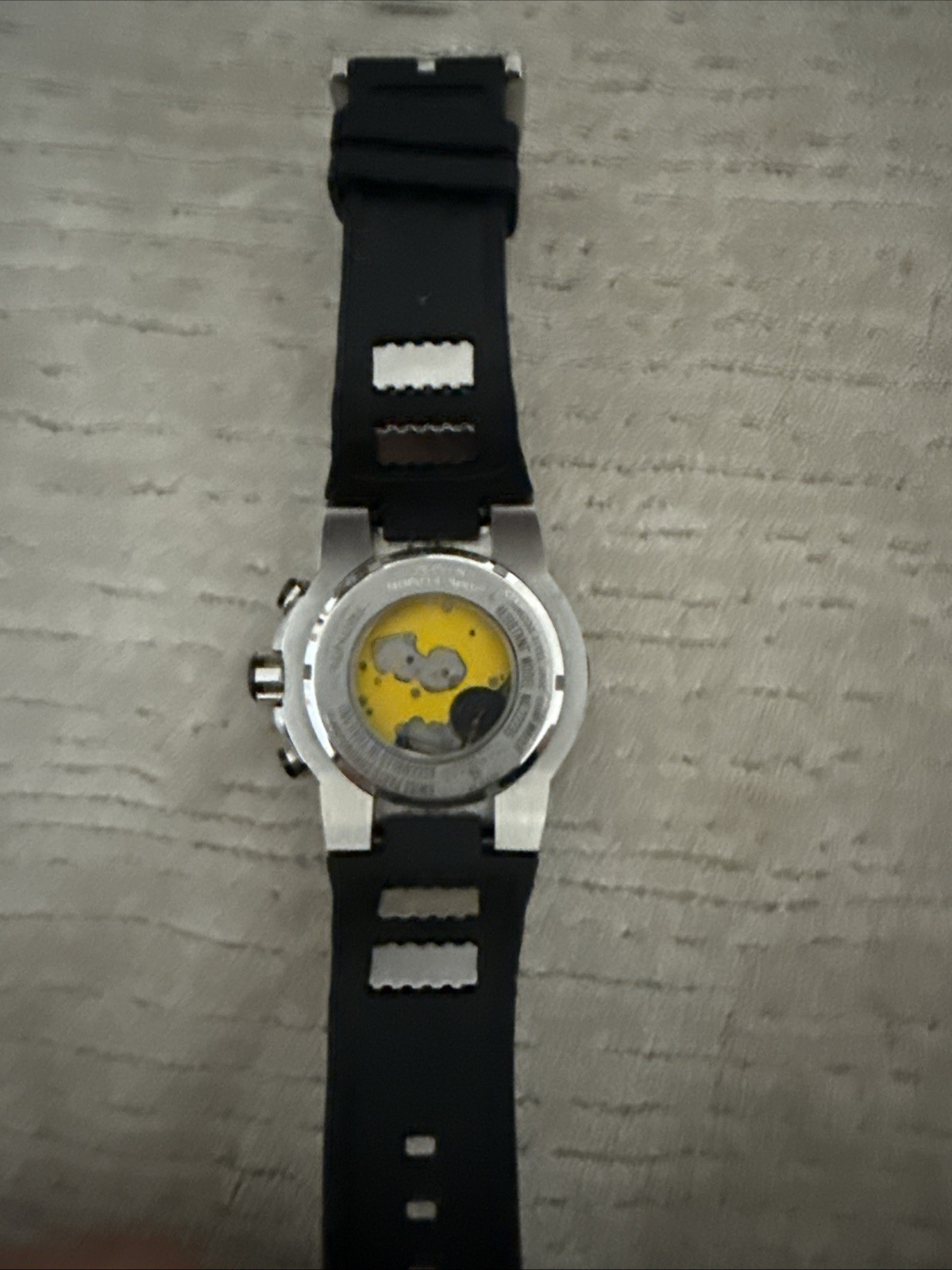 invicta mens watch 22235 Tritnite Night Glow Flame Fusion Not Working For Parts