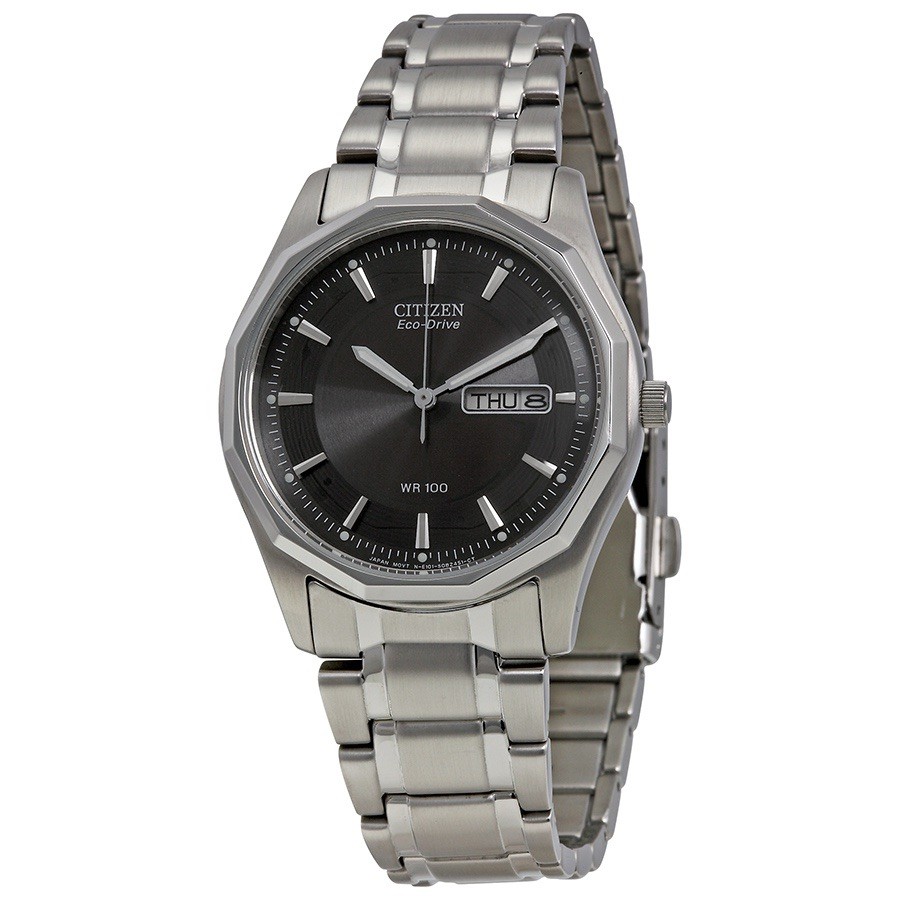 Citizen Eco-Drive 41mmCorso Diamond Accent Gray Dial Men’s Watch Bm7100-59h