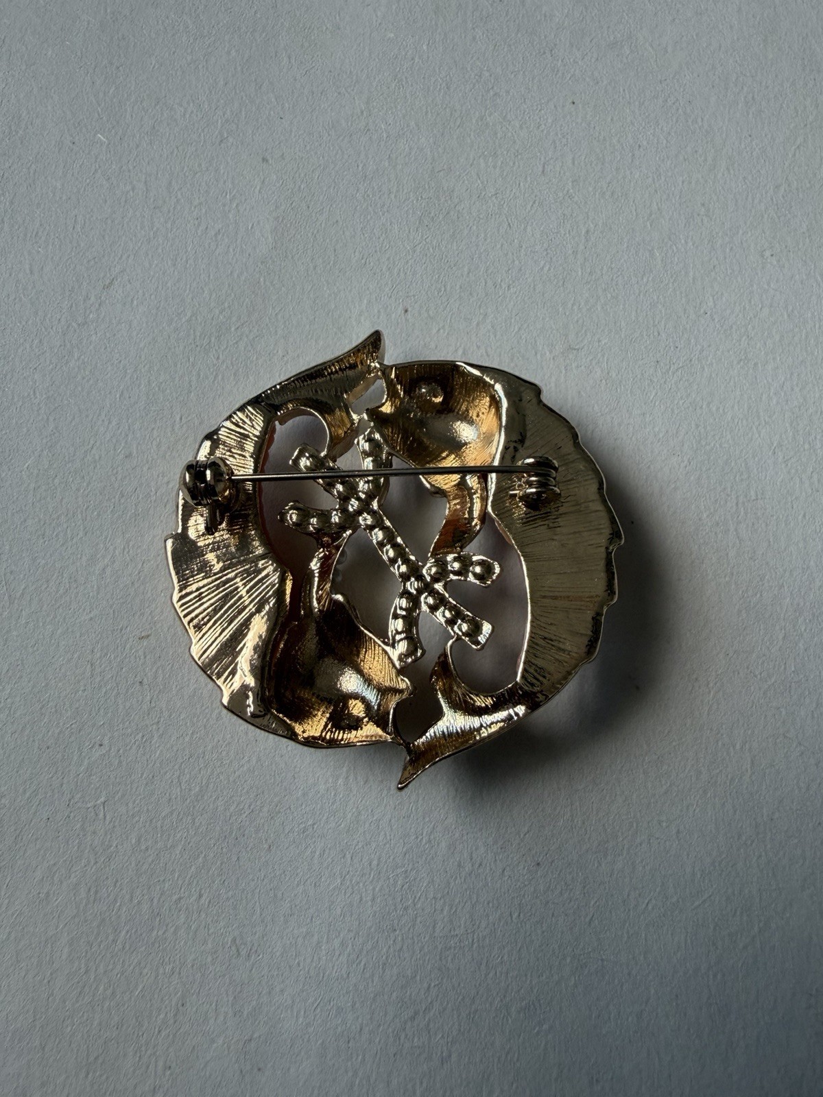 Koi fish brooch.