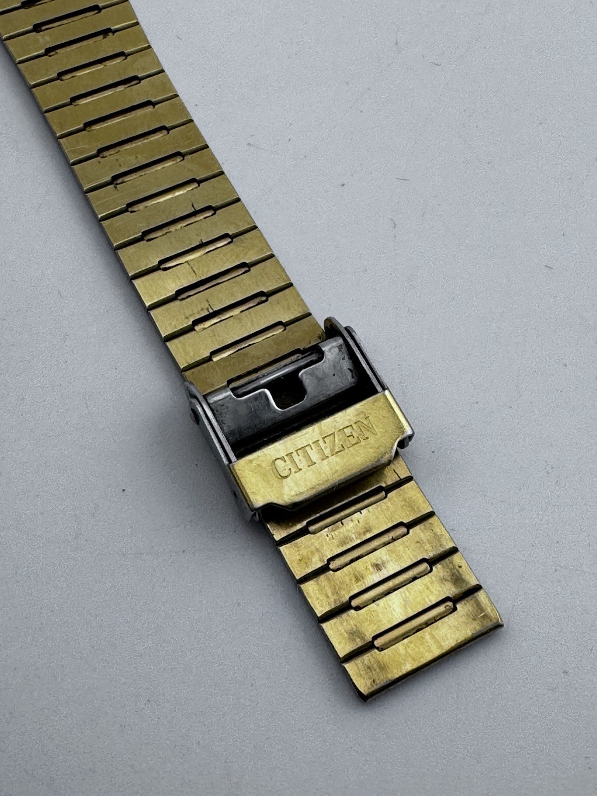 Citizen Quartz 3630-054609 Gold Tone Vintage Watch Japan Working