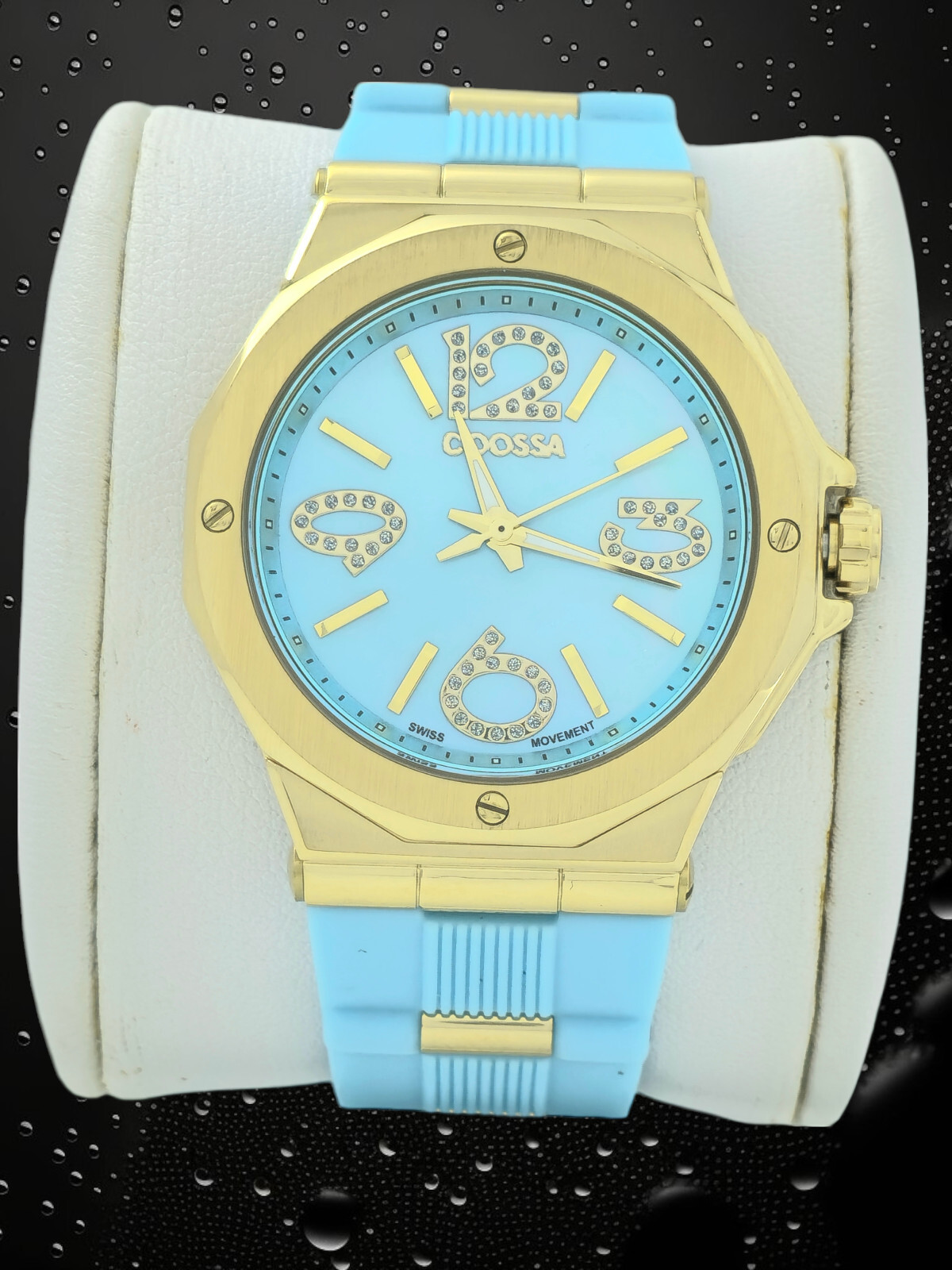 Coossa Original Women’s Watch 36.5MM Case Swiss Movt 100M WR Mother Of Pear Dial