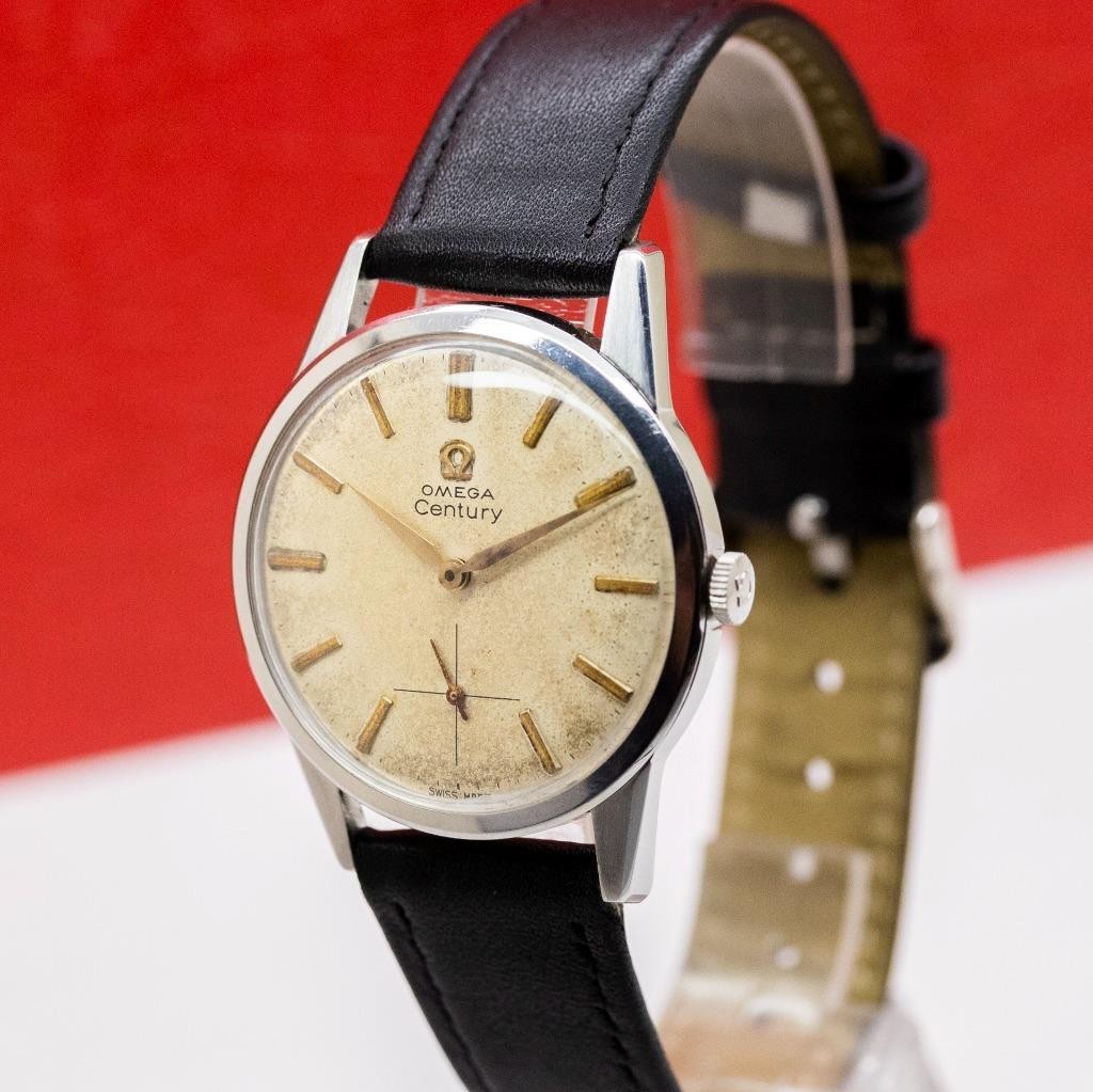 1959’s OMEGA Century 14391 Cal. 268 Stainless Steel Manual Wind Men’s Watch 35mm
