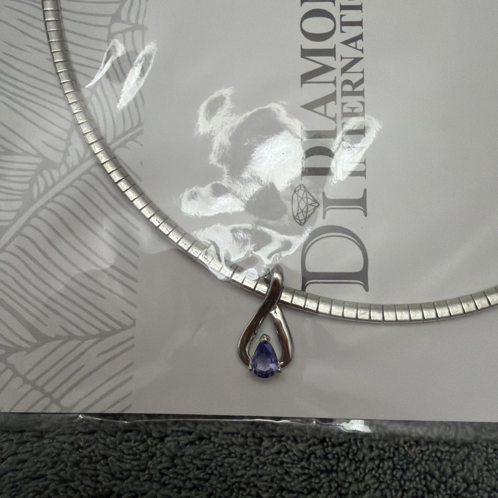 Diamonds International Silver Snake Chain Necklace with Box Clasp
