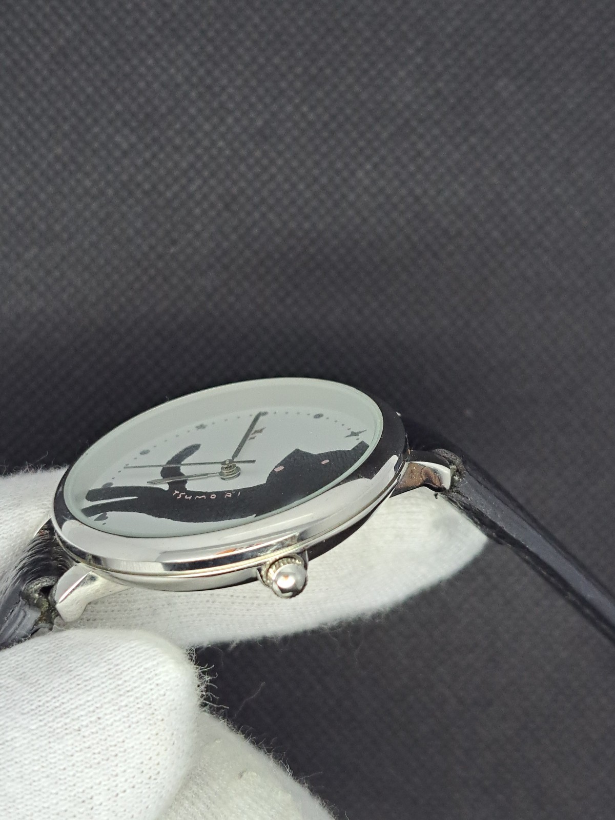 RARE Tsumori Chisato Cat Watch by Issey Miyake WRISTWATCH ART