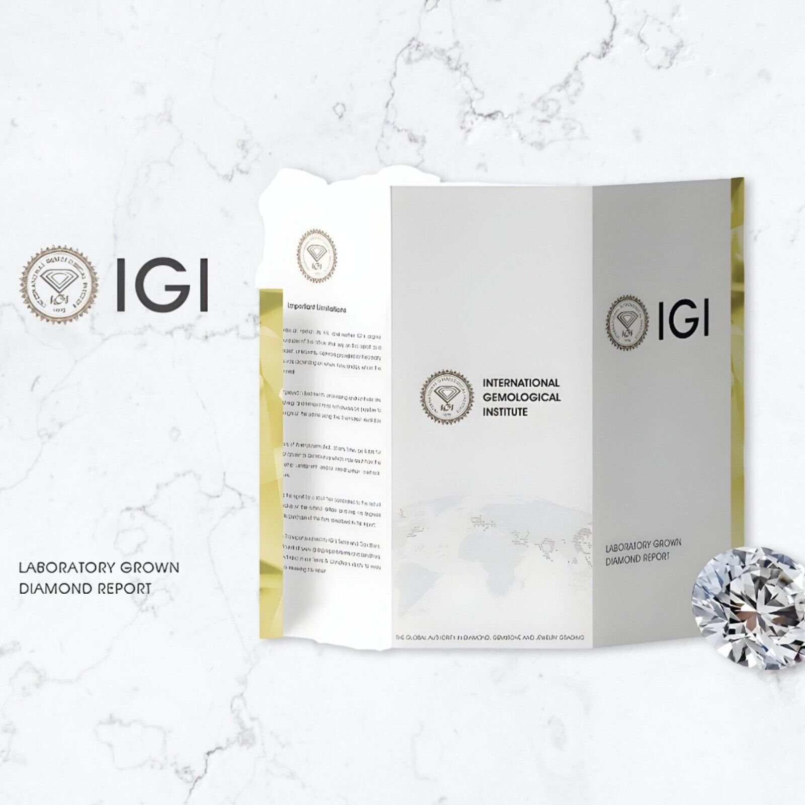 14K Gold Lab Grown Diamond Stud Earrings IGI Certified 2.00 Ct-8.00 Ct E VS1
