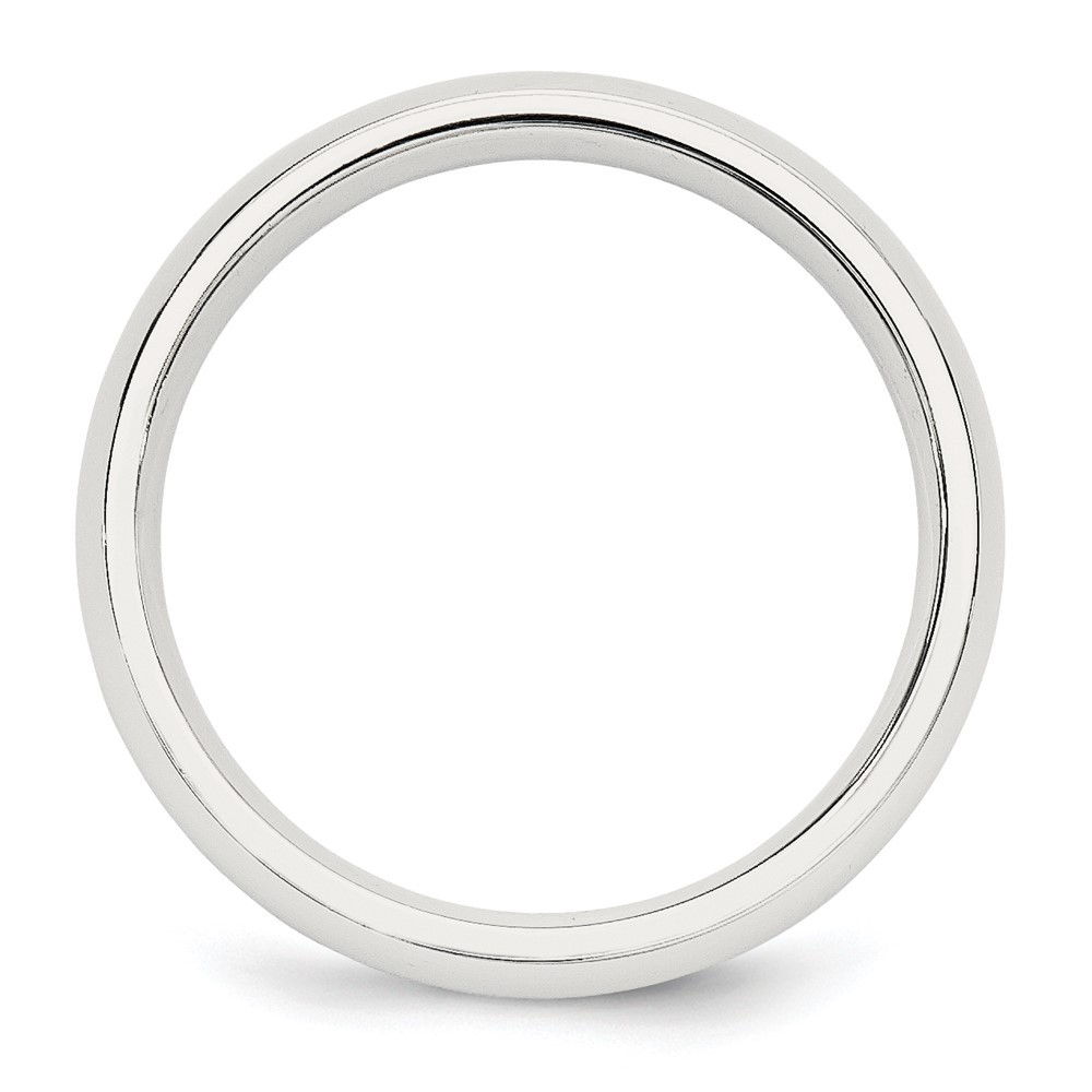 Sterling Silver 5mm Comfort Fit Wedding Band Ring Size 10