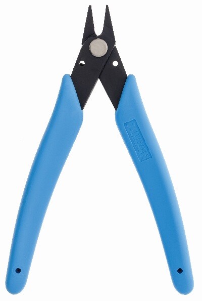 Xuron 475 Short Nose Plier Xuro-Grip Smooth Jaws Slim Profile