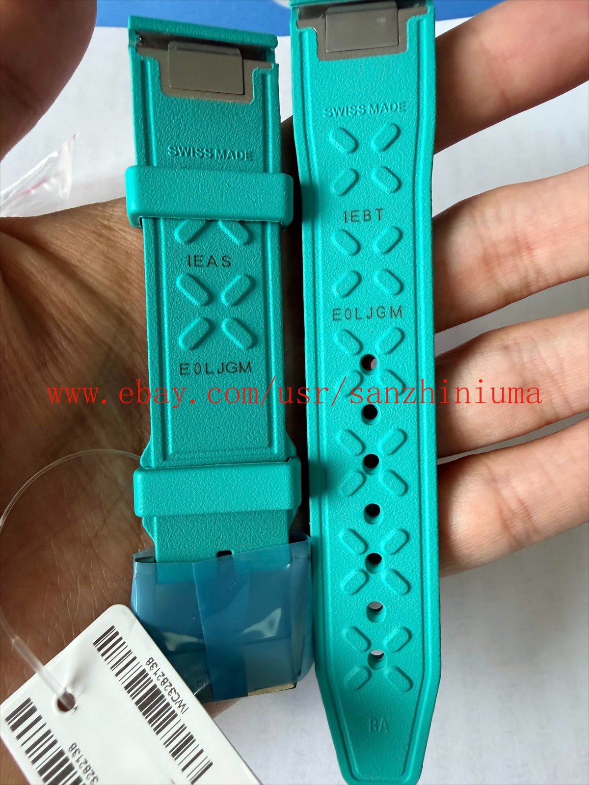 Diy Kit 40mm Titanium Watch Case + Dial + Hands + Strap for 2892