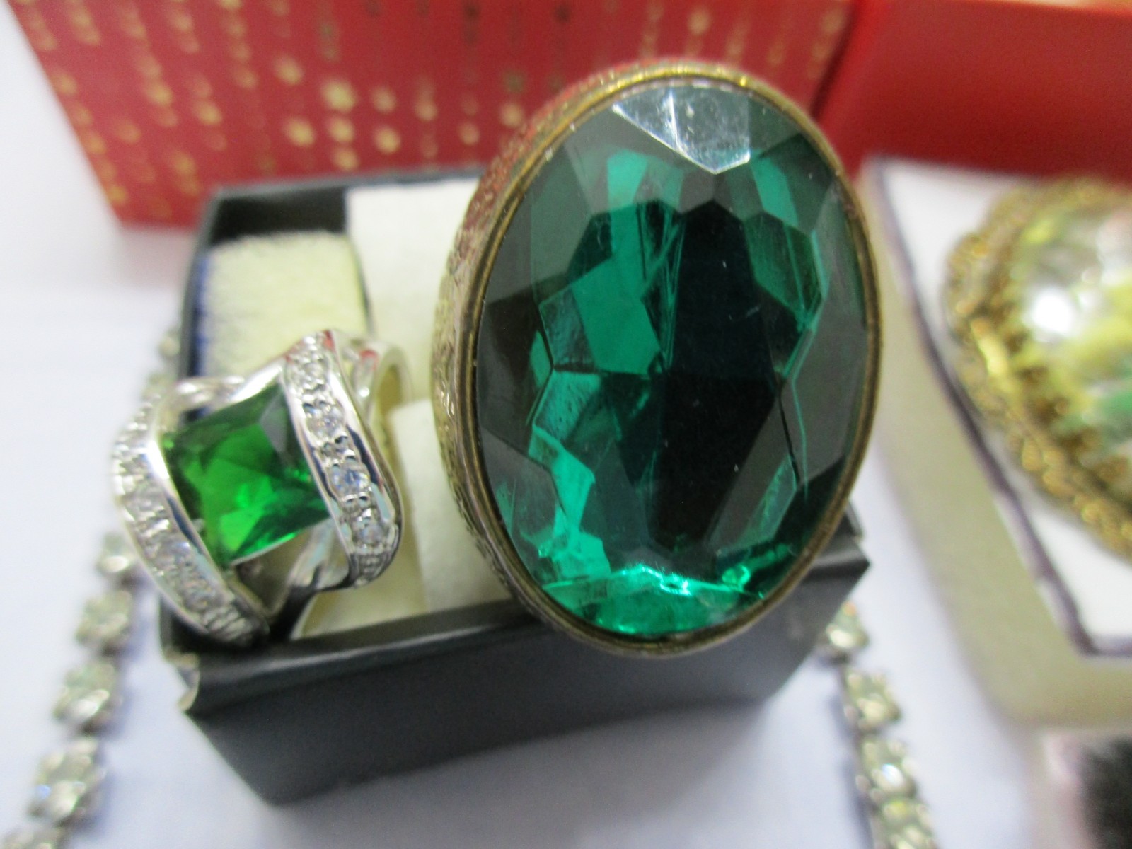 Vtg-Now Jewelry Lot Locket Cameo Heart Box AUSTRIA MONET PANDORA 925 +s/signed