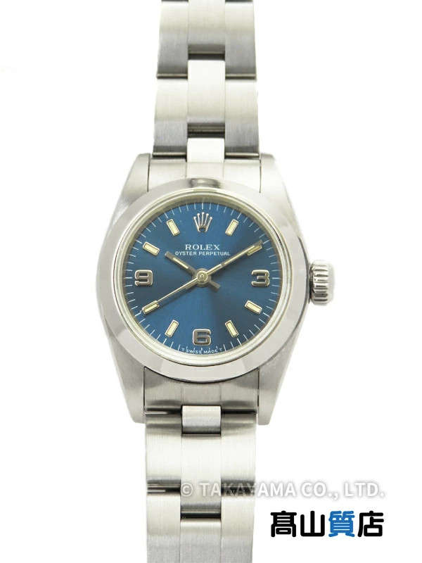 Rolex Oyster Perpetual 67180 Stainless Steel 24mm Automatic Women’s #TW2359