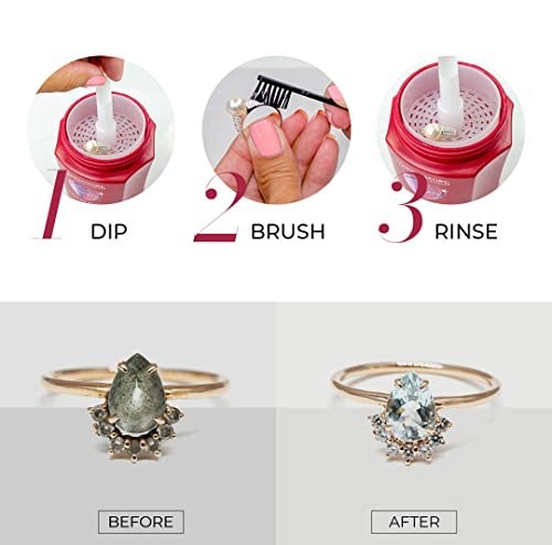 CONNOISSEURS – All-Purpose Jewelry Cleaning Kit | Includes Delicate Jewelry Clea