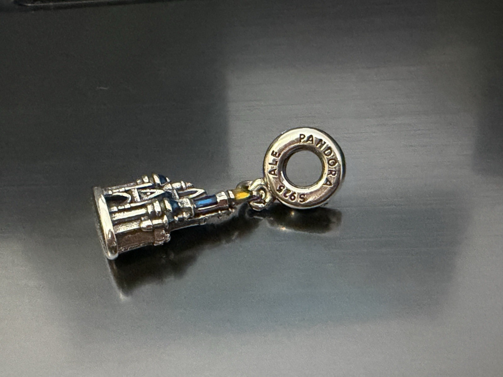 Genuine Pandora Silver S925 Disney Resorts Tokyo Cinderella Castle Dangle Charm