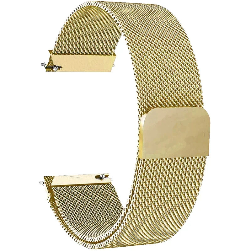 18MM Strap For Garmin Venu 3S Vivoactive 3S 4S Magnetic Metal Loop Watch Band