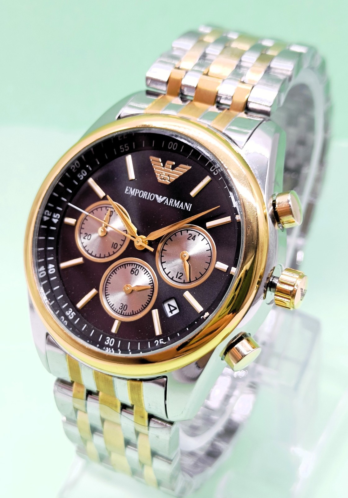 Awesome EmporioArmani Chronograph Date Indicator Quartz Analog Men’s Wrist Watch