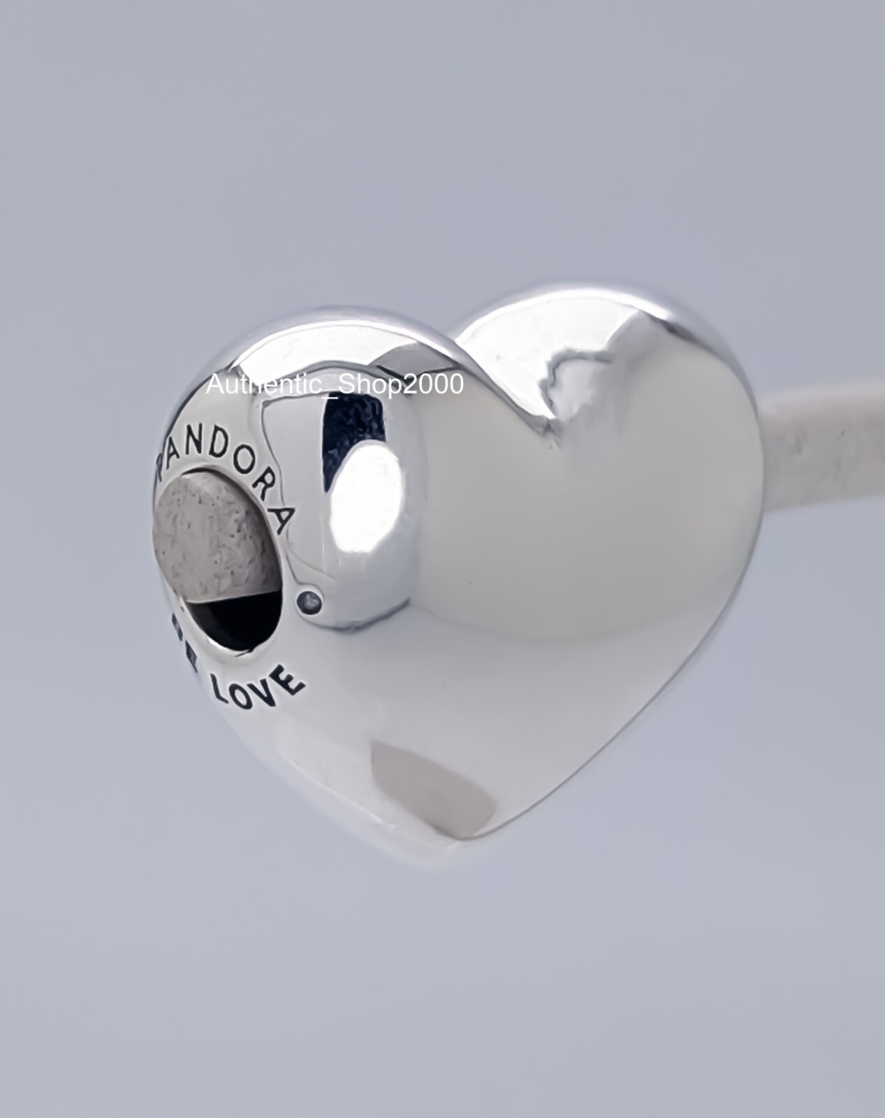 New Authentic PANDORA Brand 925 Be Love Engravable Large Heart Charm 793440C00