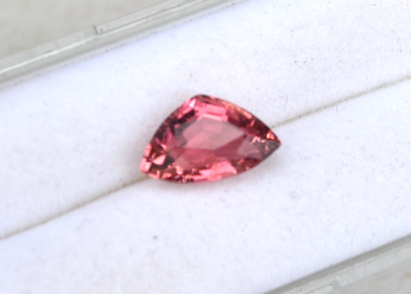 1.91 Carat Fancy Wedge Cut Pink Tourmaline