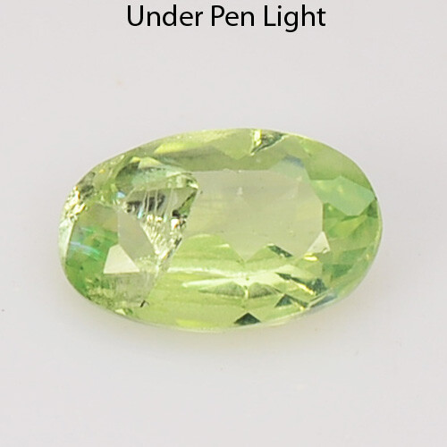0.36Ct UNHEATED UNDER UV LIGHT COLOR CHANGE ALEXANDRITE FROM SRILANKA