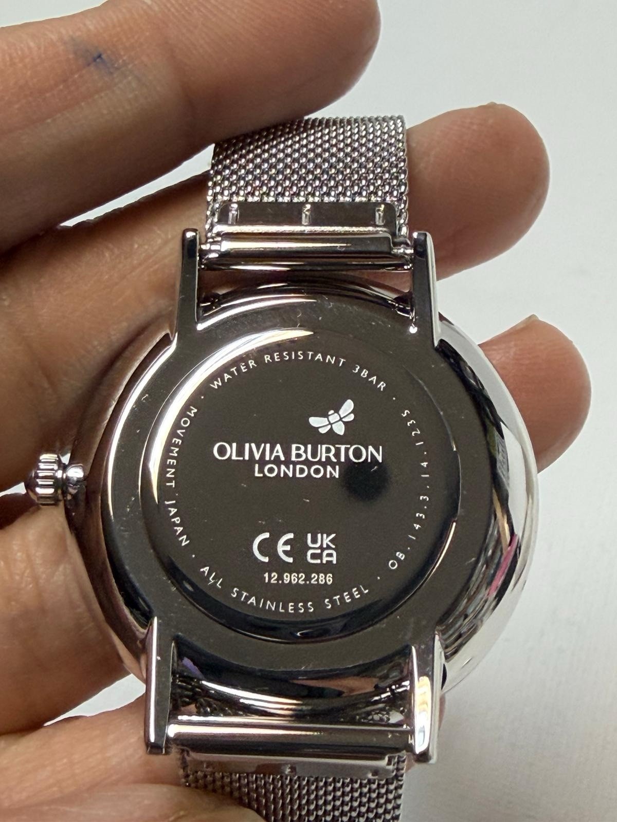 Olivia Burton Celestial Silver Bracelet Watch OB1433141235 3BAR Japan