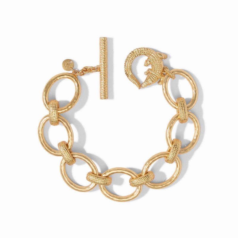 Julie vos 18K Gold-plated OT Buckle Bracelet Personality