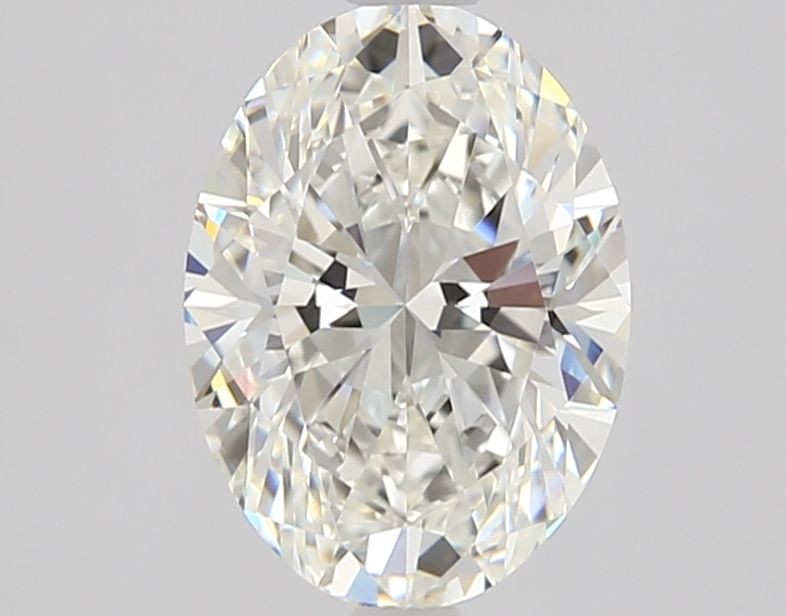 Natural Mined Diamond 1.49 Carat Cert. AGI Oval Cut Loose G color VS1 clarity