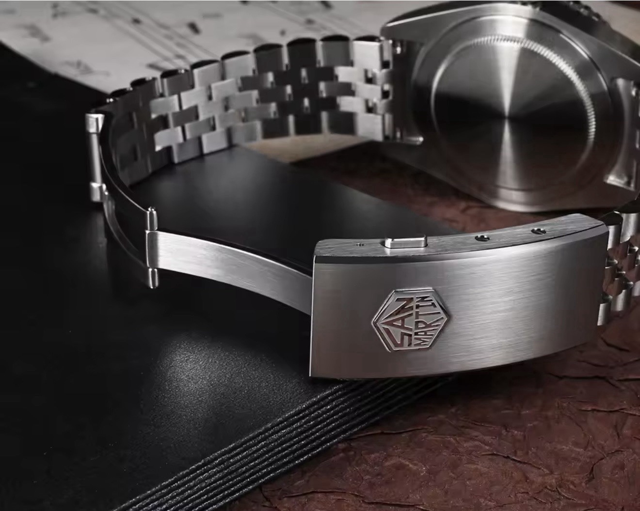 San Martin Automatic GMT 40MM 20Bar Automatic Sapphire Bidirectional Bezel