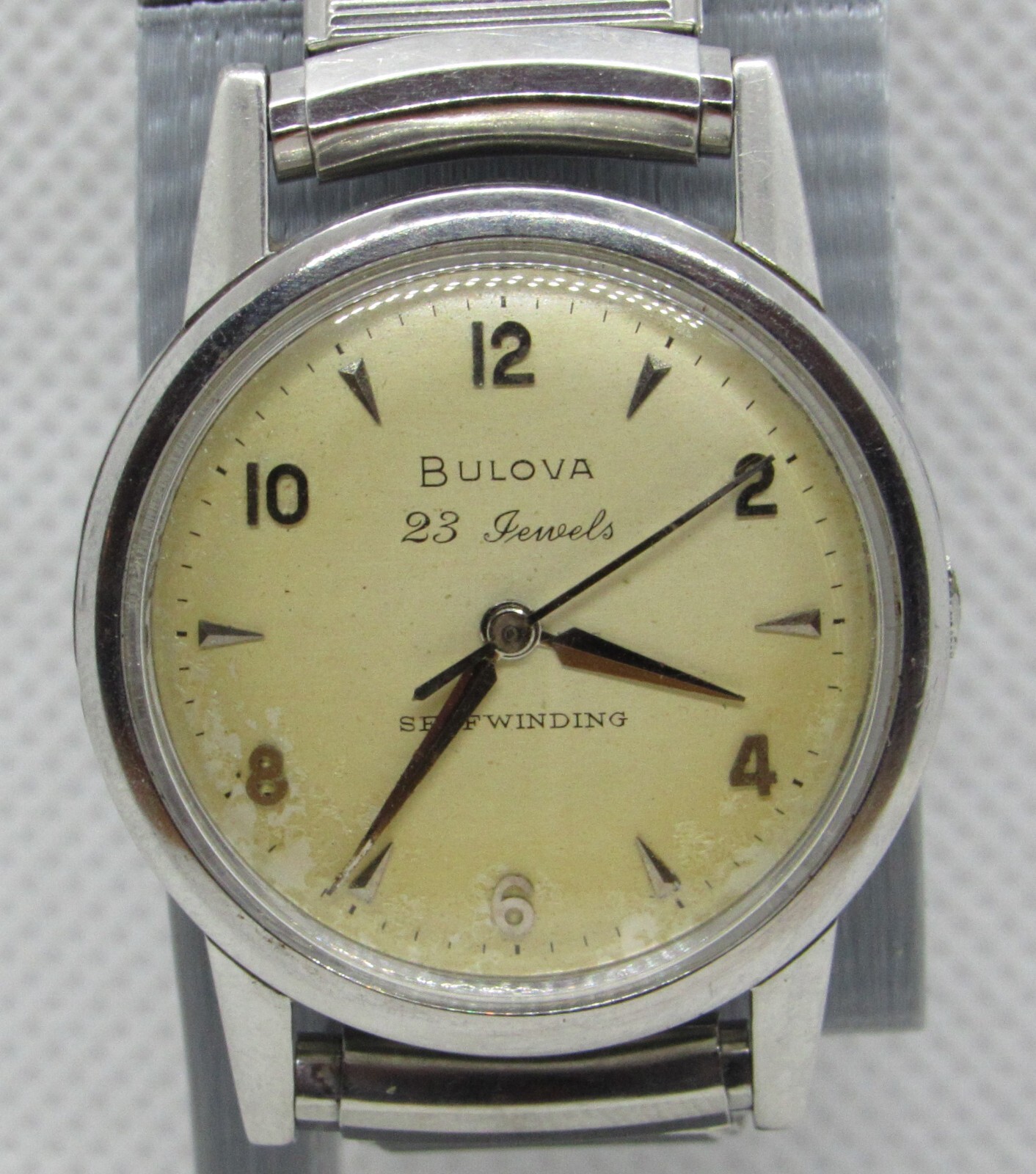1956 Men’s Bulova 10BPAC “Bulova 23Q” Automatic Wind Watch-Restored and Running