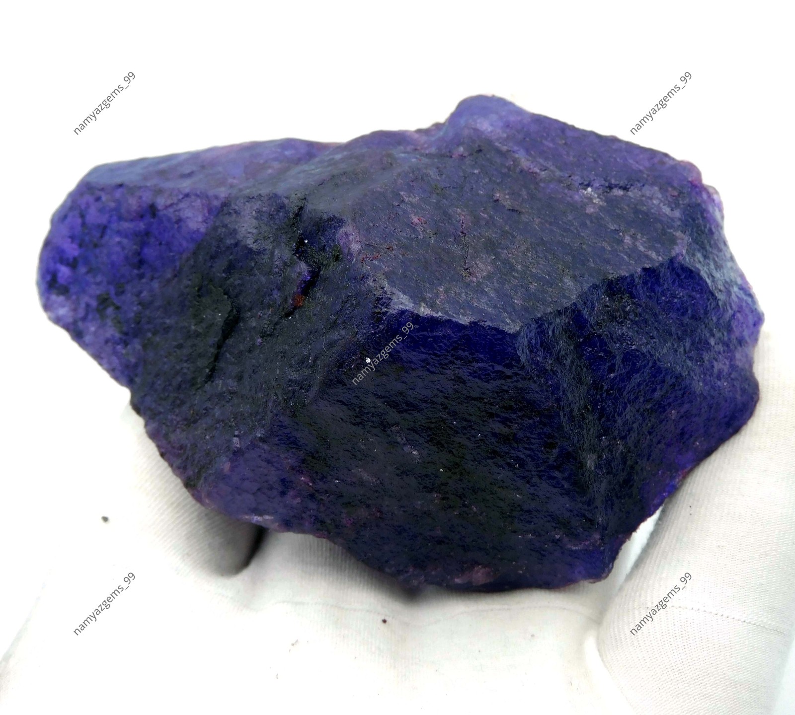 Natural Certified Tanzanite Rough 1016.25 Ct Purple Translucent Uncut Gemstone