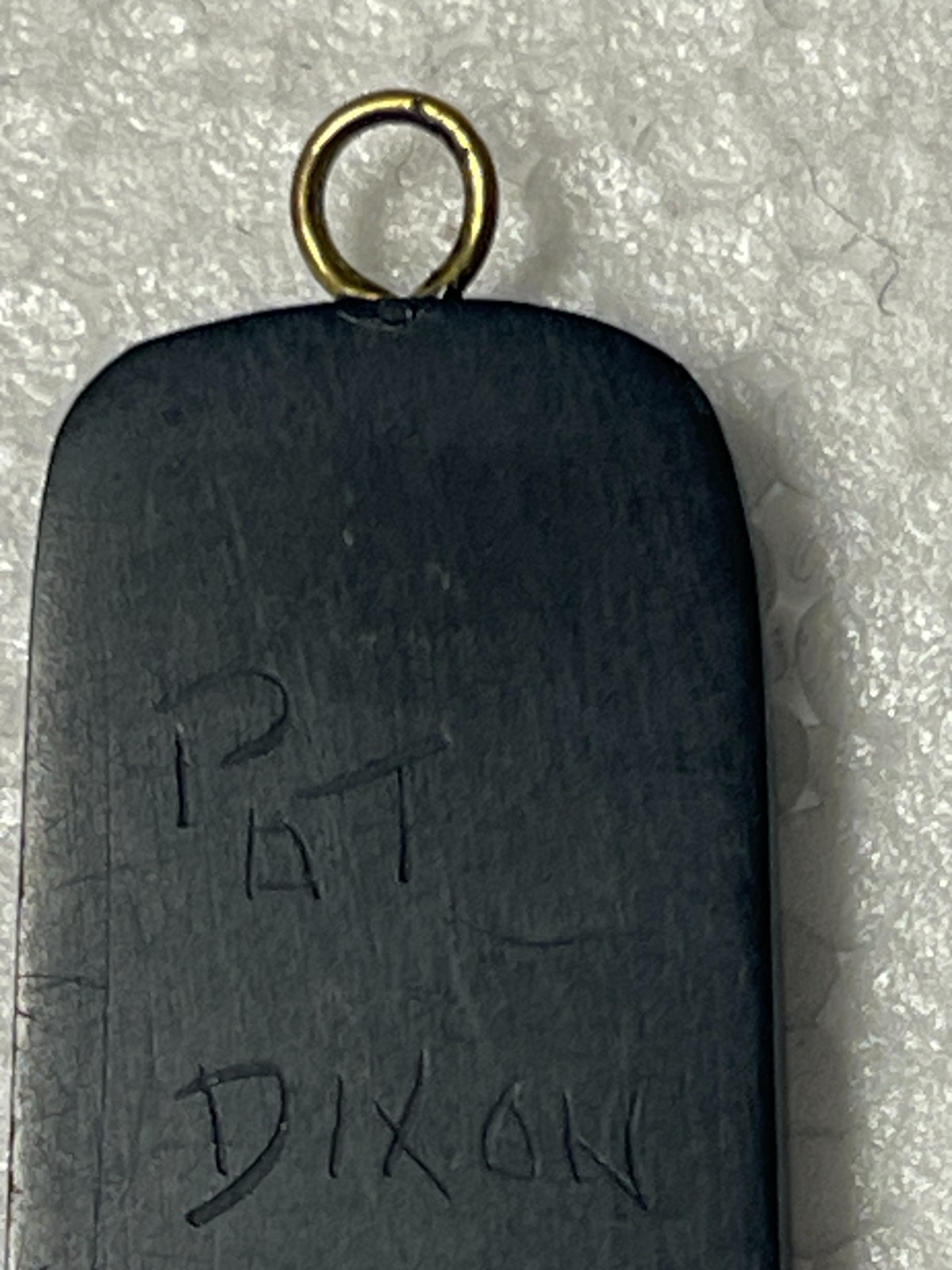 Denny Dixon & Pat Dixon Haida Native Americans Carved Argillite Pendants Signed