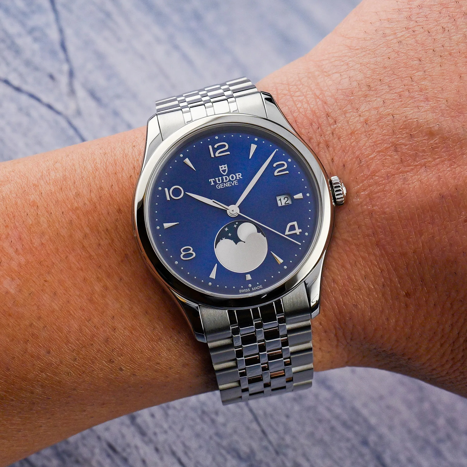 Tudor 91560 1926 Luna Blue Moonphase 39mm Complete 2026