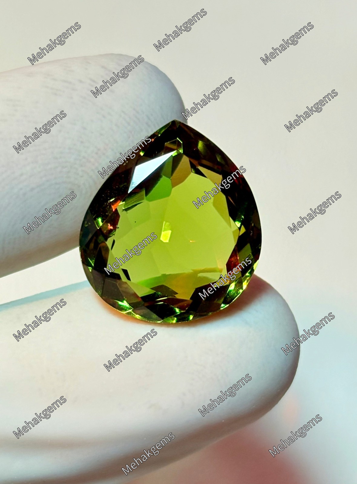 19.Ct Color Change Zultanite Pear Gemstone, Rare Turkish Diaspore, Teardrop
