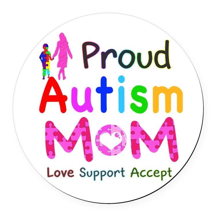 AUTISM MOM QUOTE WORDS Pendant 925 Sterling Silver 20″ Necklace gold gift