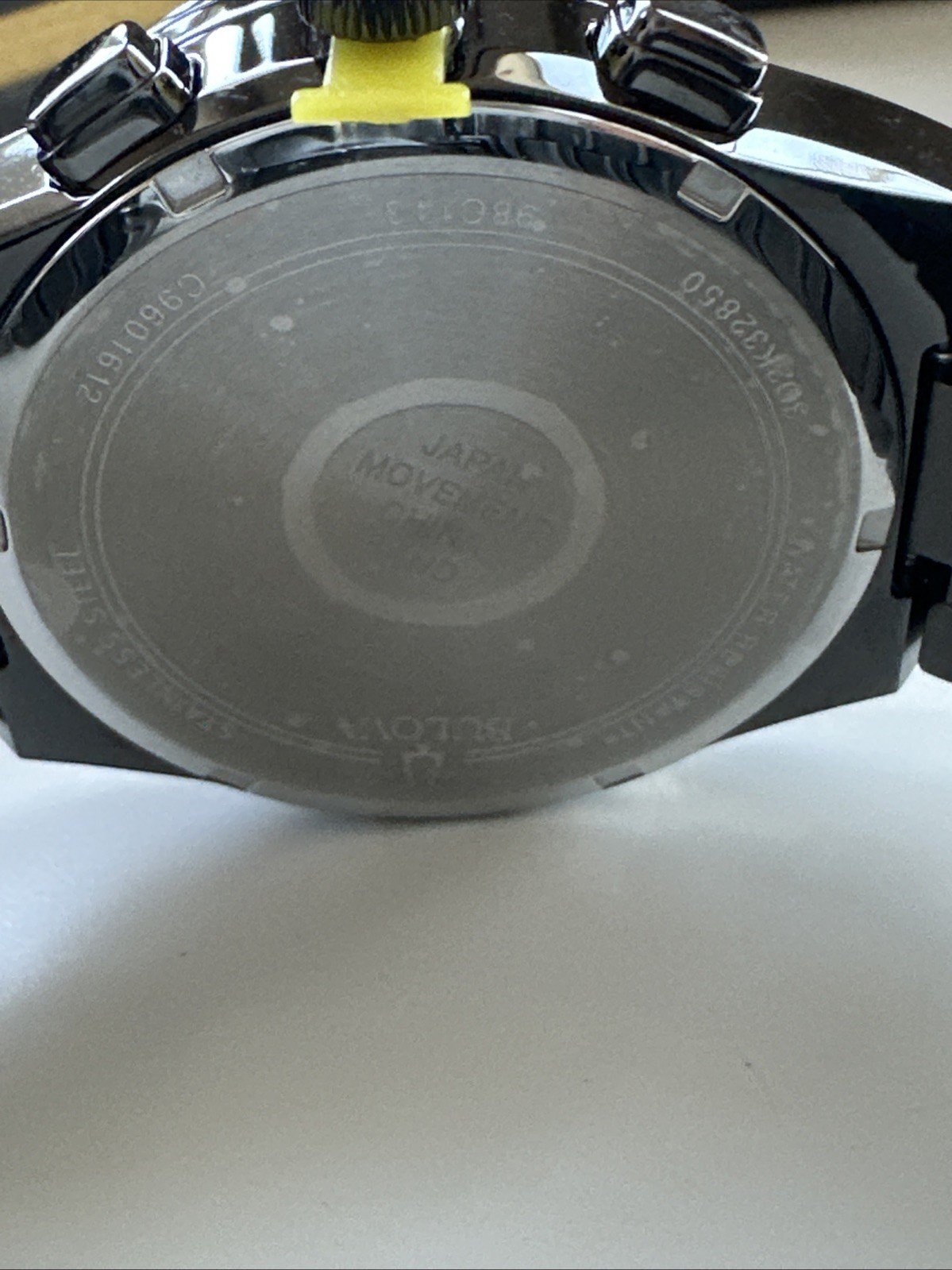 Bulova Men’s Quartz Chronograph Date Silver Stainless Steel Watch 41 MM 98C143