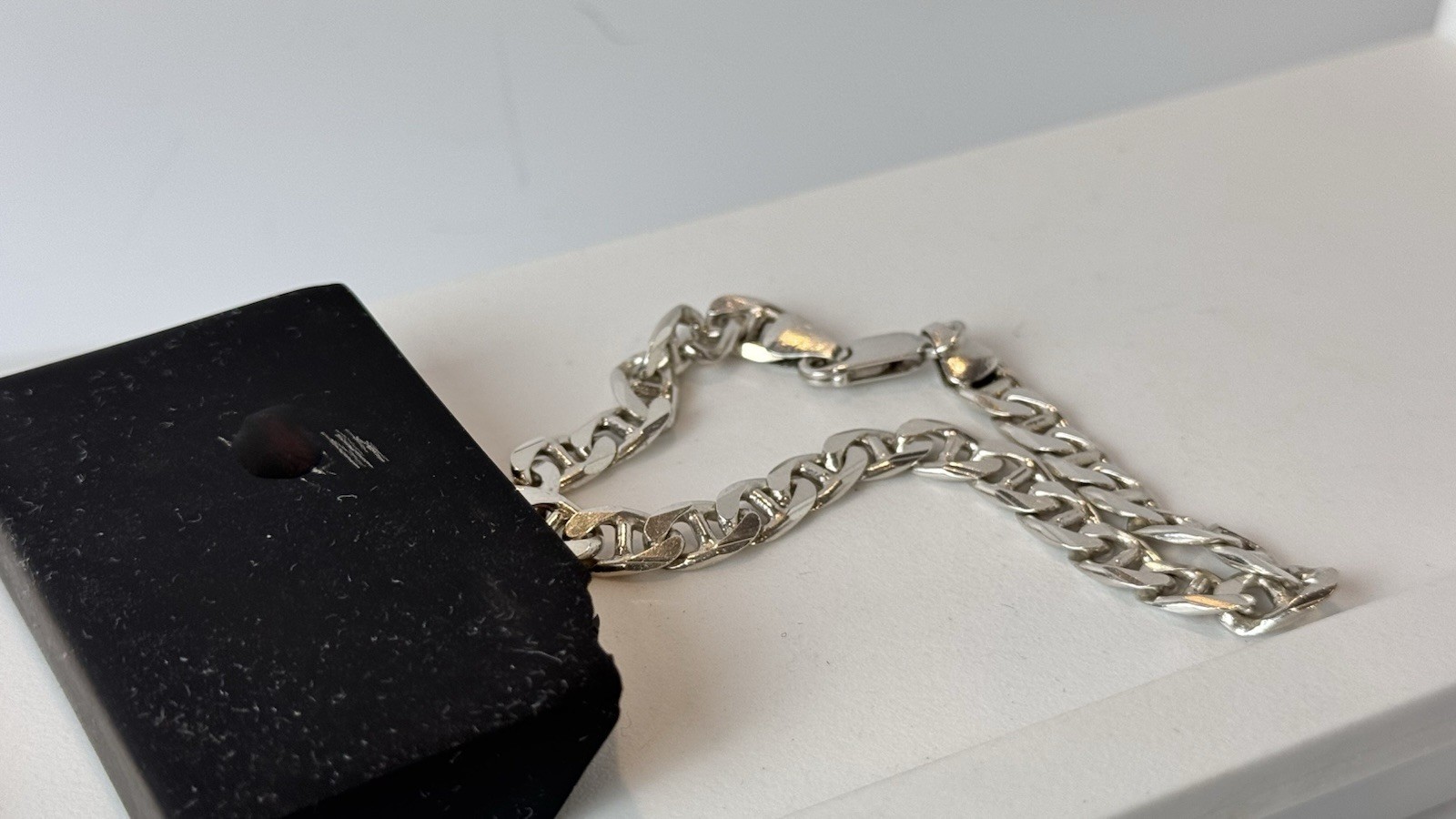 Sterling Silver 8.25in Mariner Link Bracelet/ 6.5mm/ 14.7 Grams/ Made In Italy