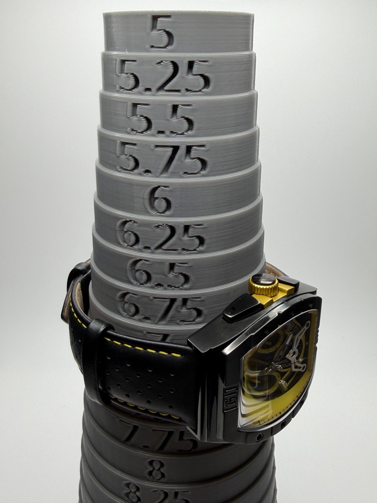 Égard Patriot Automatic Skeleton Dual Time Black Yellow Men’s Watch Box & Papers