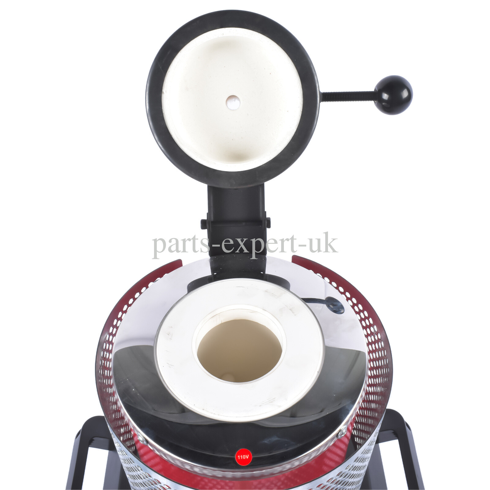 Electric Gold Melting Furnace with Graphite Crucible & Ingot Mold 1150°C/2102°F
