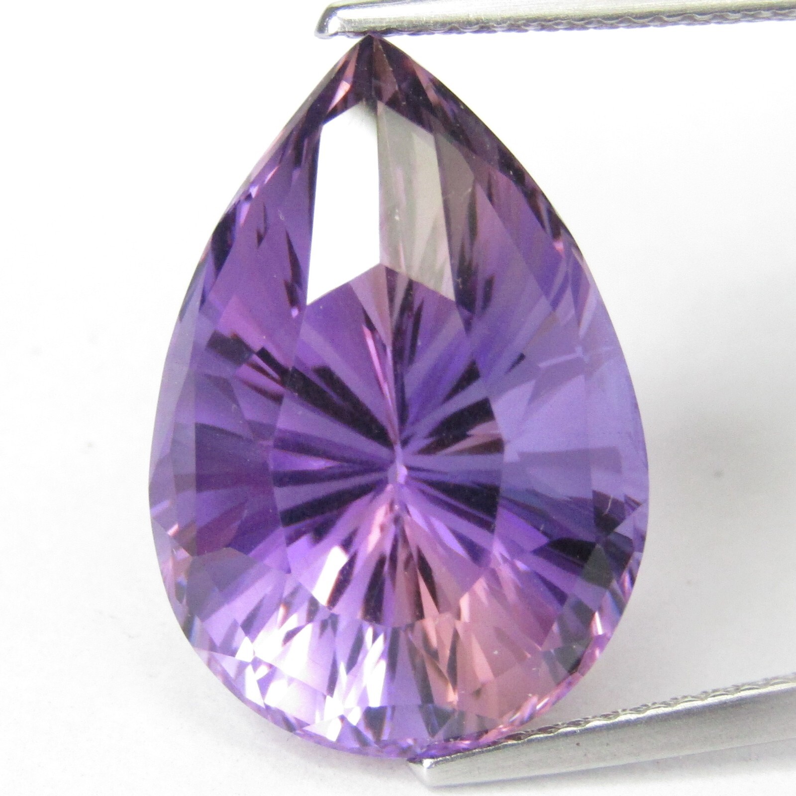 14.60Cts Beauteous Natural Bolivian Ametrine Pear Magic Cut Loose Gemstone
